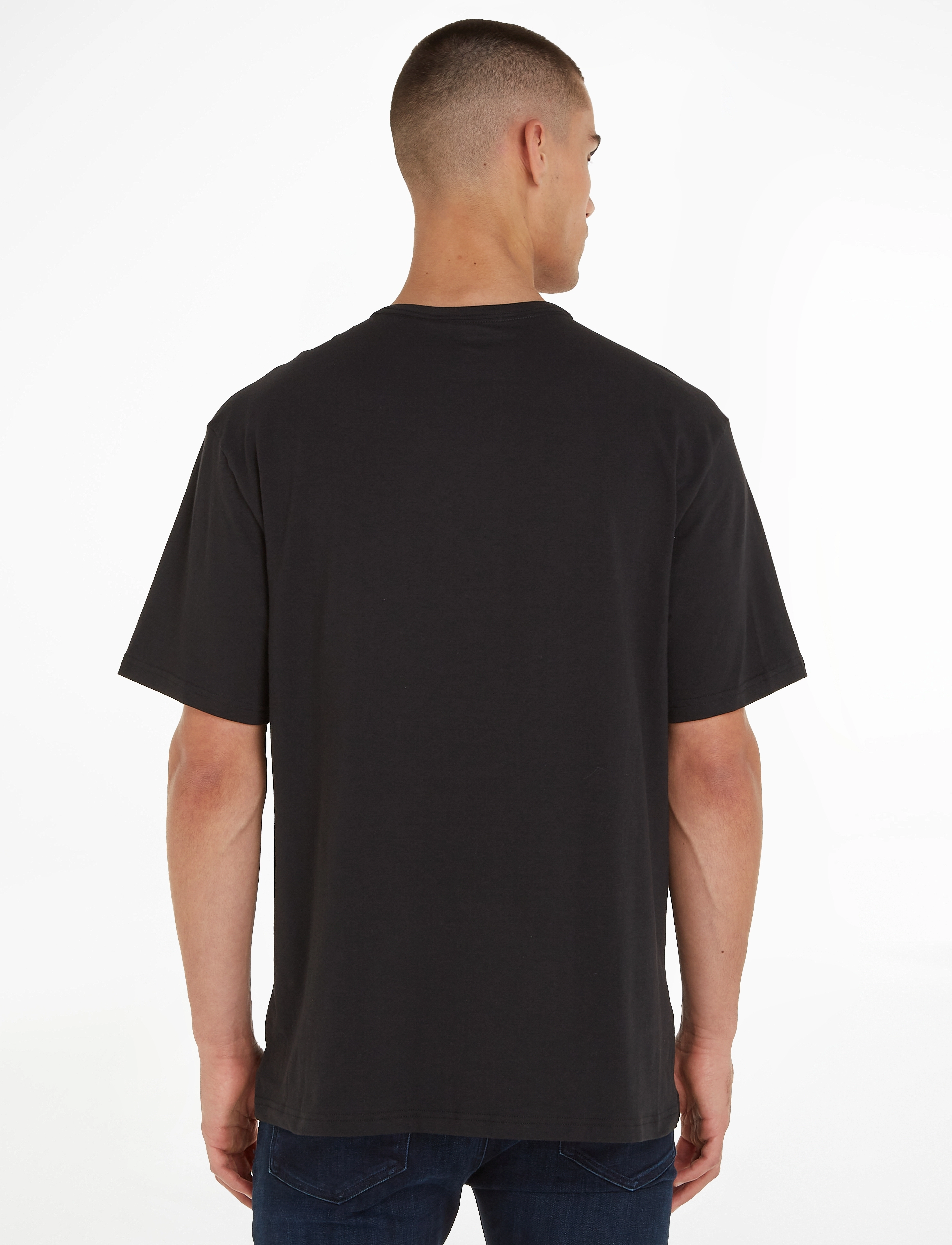 Calvin Klein - S/S CREW NECK - black - 3
