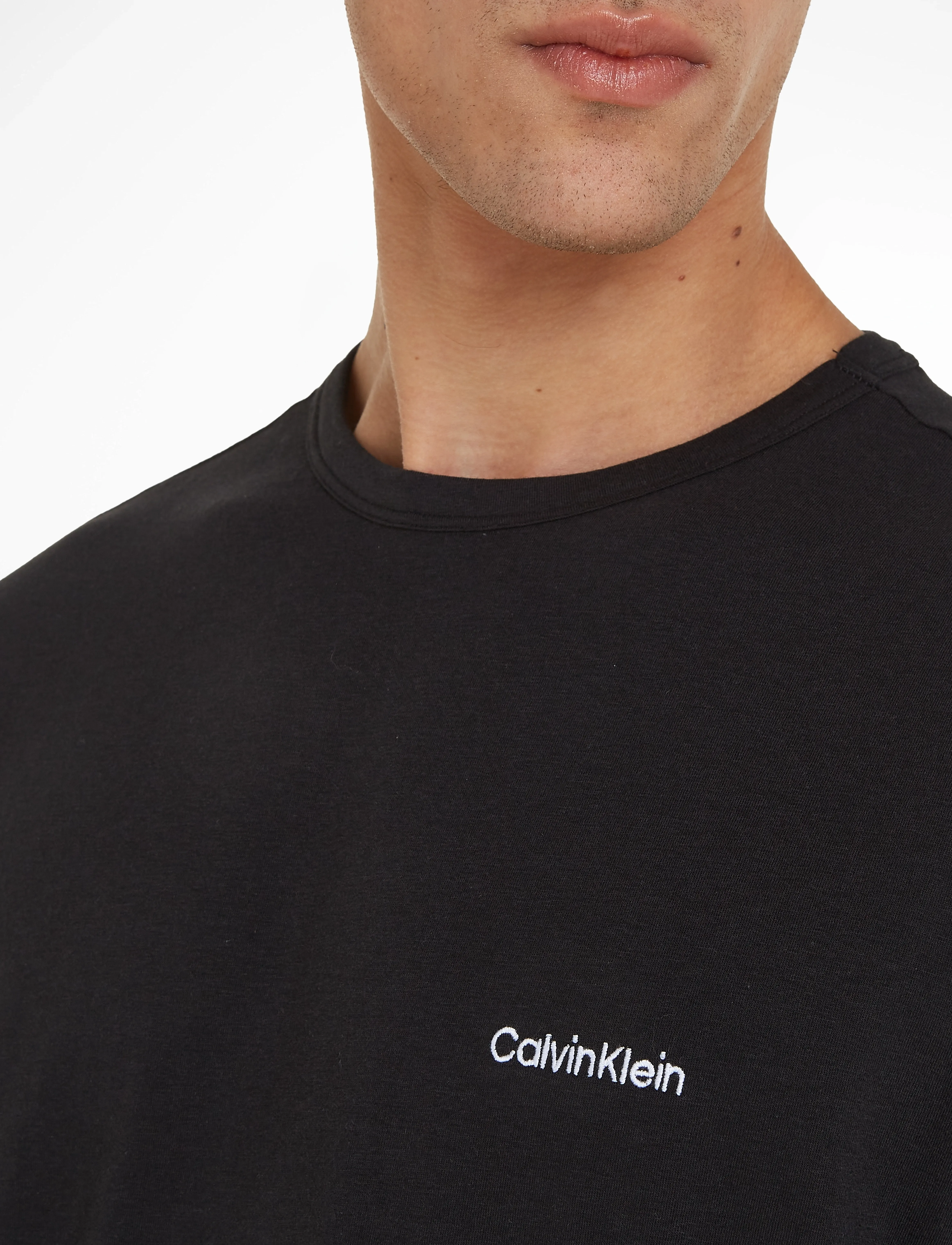 Calvin Klein - S/S CREW NECK - black - 5