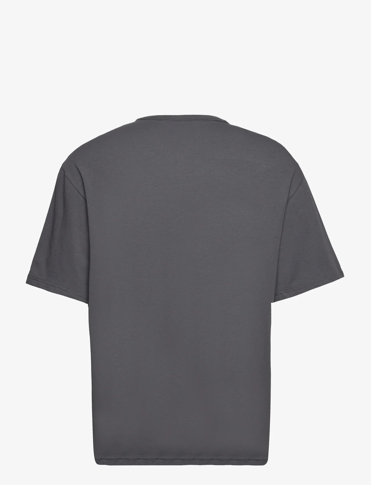 Calvin Klein - S/S CREW NECK - najniższe ceny - iron gate - 1