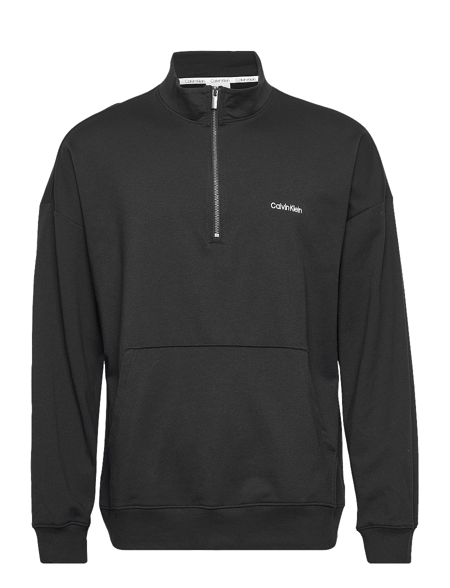 Calvin Klein - L/S QUARTER ZIP - black - 1