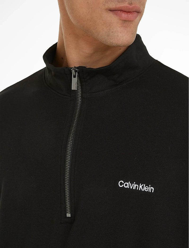 Calvin Klein - L/S QUARTER ZIP - black - 5
