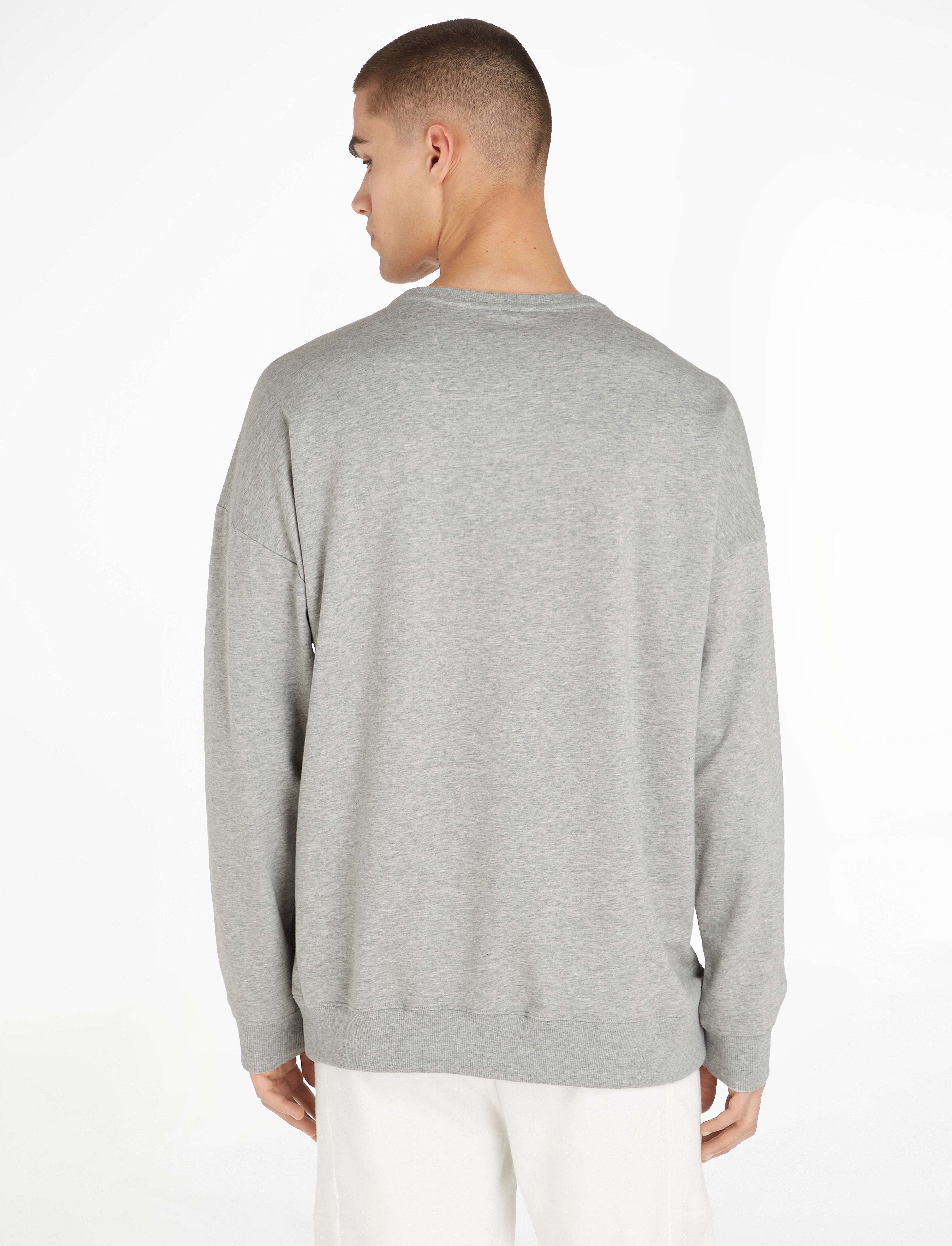 Calvin Klein - L/S SWEATSHIRT - grey heather - 3