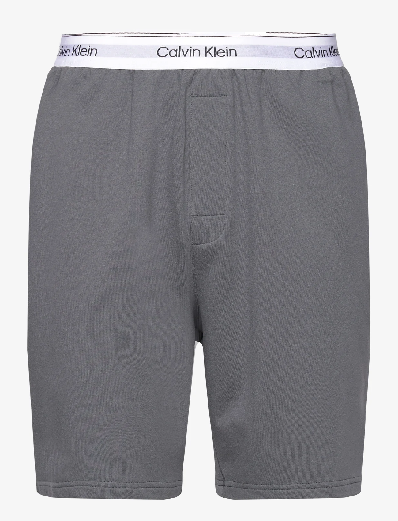 Calvin Klein - SLEEP SHORT - spodnie piżamowe - iron gate - 0