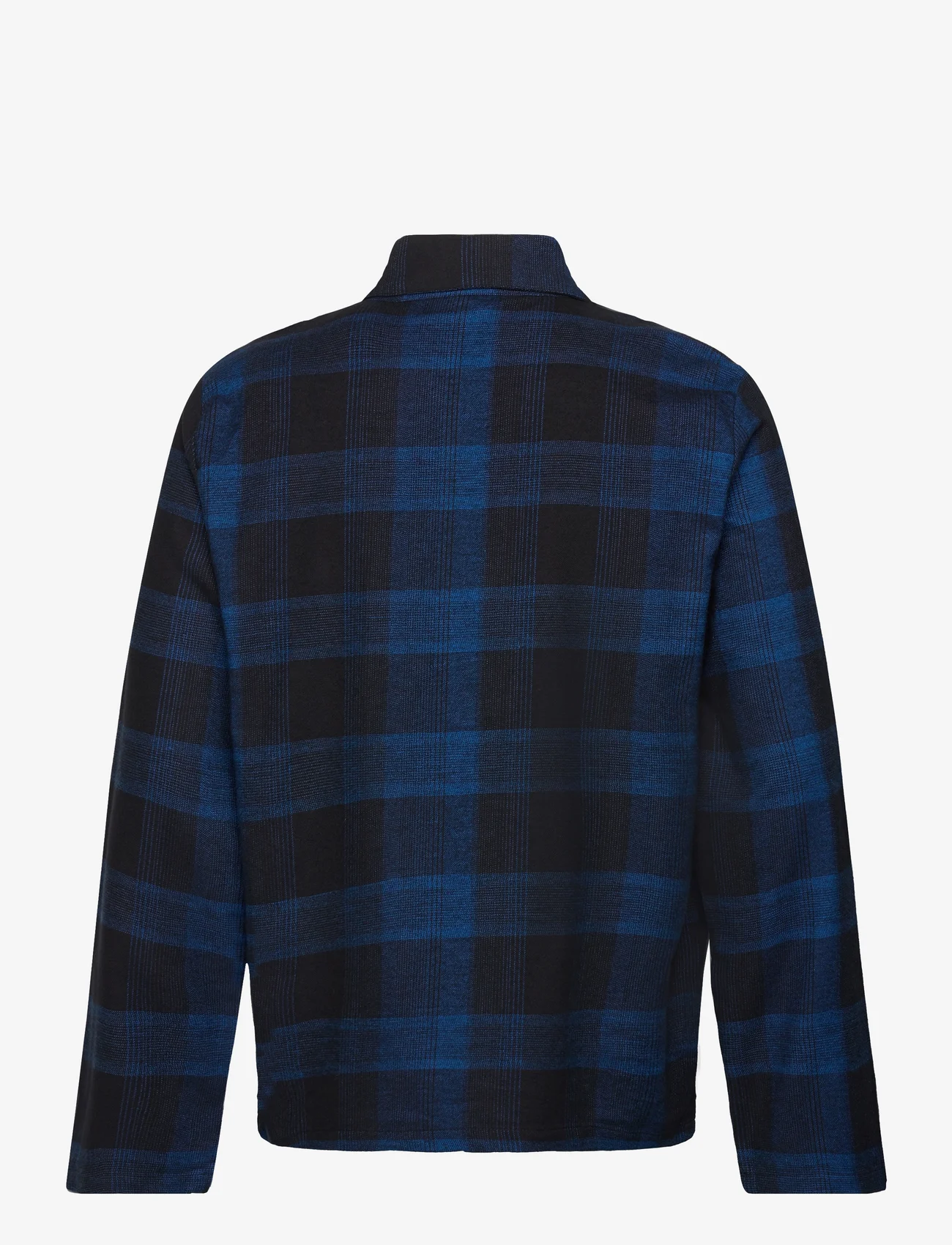 Calvin Klein - L/S BUTTON DOWN - pižamų marškinėliai - gradient check_black - 1