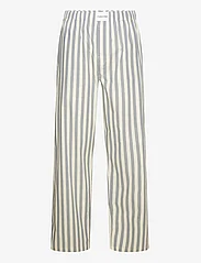 Calvin Klein - L/S PANT SET - pidžaamakomplekt - flt stn tp, chbry strpe_flt stn btm - 2