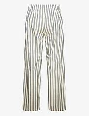 Calvin Klein - L/S PANT SET - pyjama sets - flt stn tp, chbry strpe_flt stn btm - 3