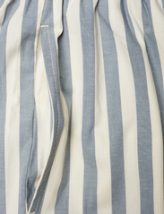 Calvin Klein - L/S PANT SET - zestaw piżamowy - flt stn tp, chbry strpe_flt stn btm - 5