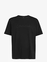 Calvin Klein - S/S CREW NECK - laveste priser - black - 0