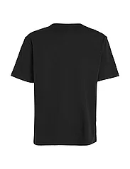 Calvin Klein - S/S CREW NECK - kortärmade t-shirts - black - 4