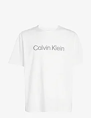 Calvin Klein - S/S CREW NECK - lyhythihaiset - white (eiffel tower logo) - 0