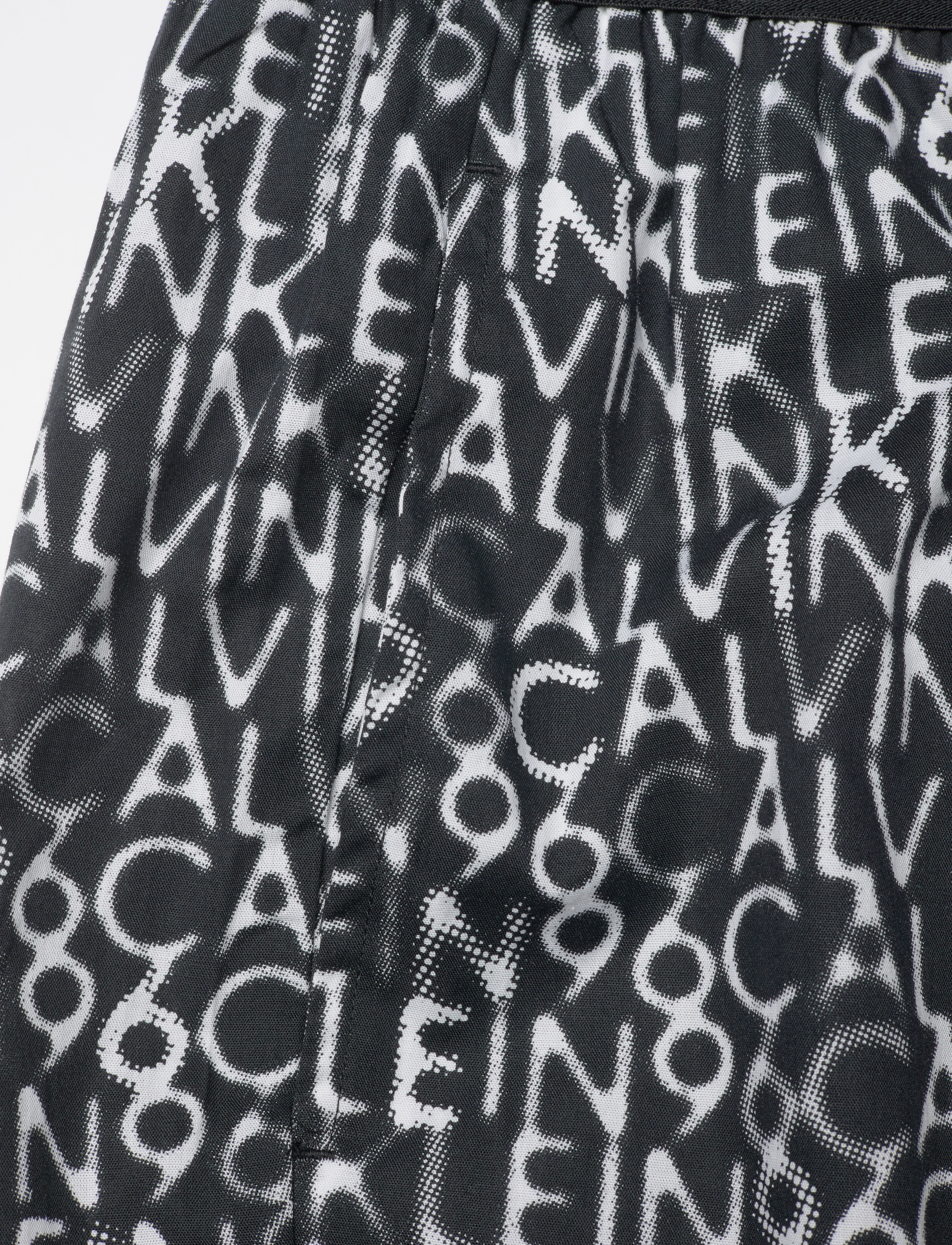 Calvin Klein - L/S PANT SET - blk top, pixel dot print_blk btm - 5