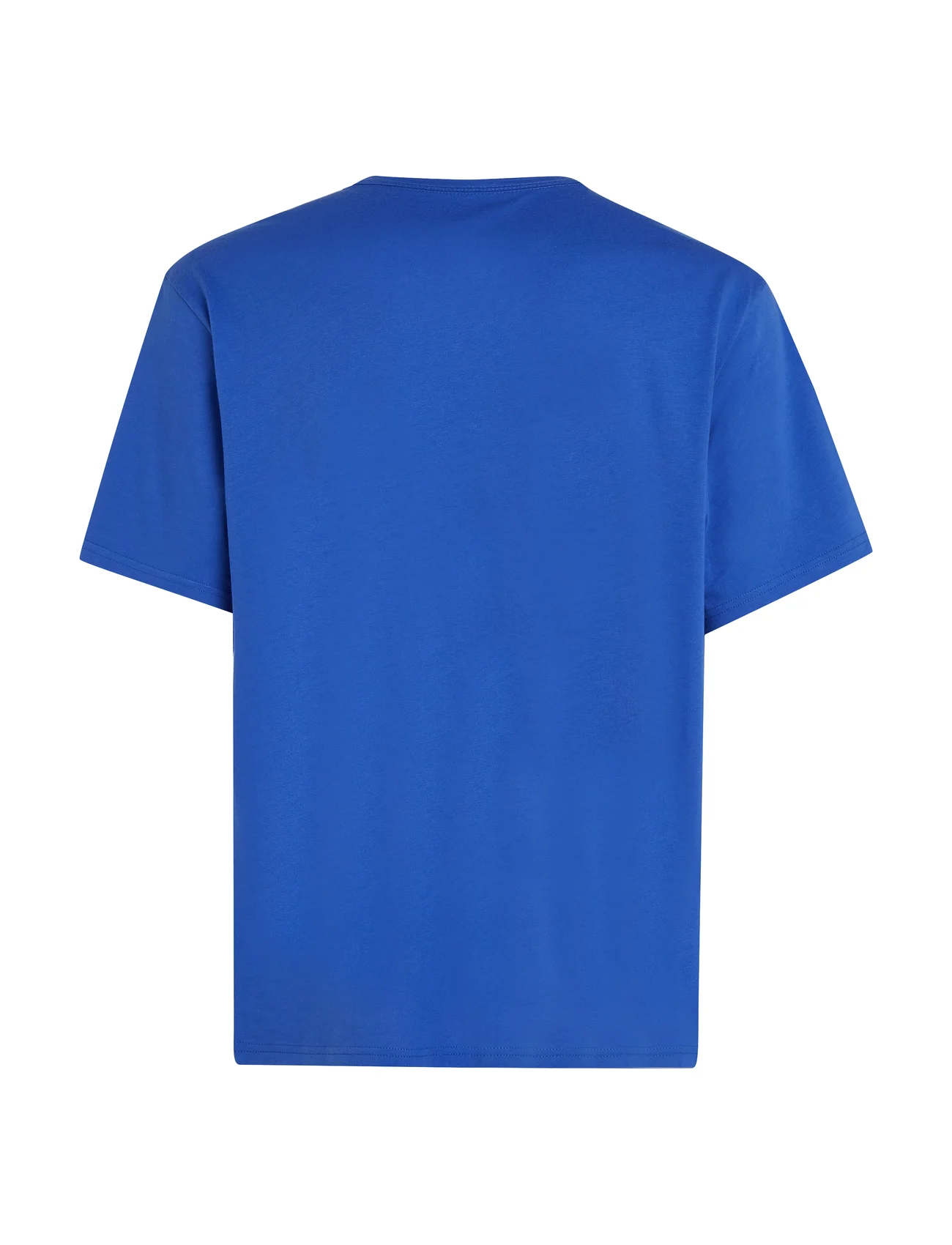 Calvin Klein - S/S CREW NECK - laveste priser - dazzling blue - 1
