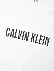 Calvin Klein - S/S CREW NECK - mažiausios kainos - white w/ black logo - 2