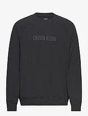 Calvin Klein - L/S SWEATSHIRT - medvilniniai megztiniai - black - 0