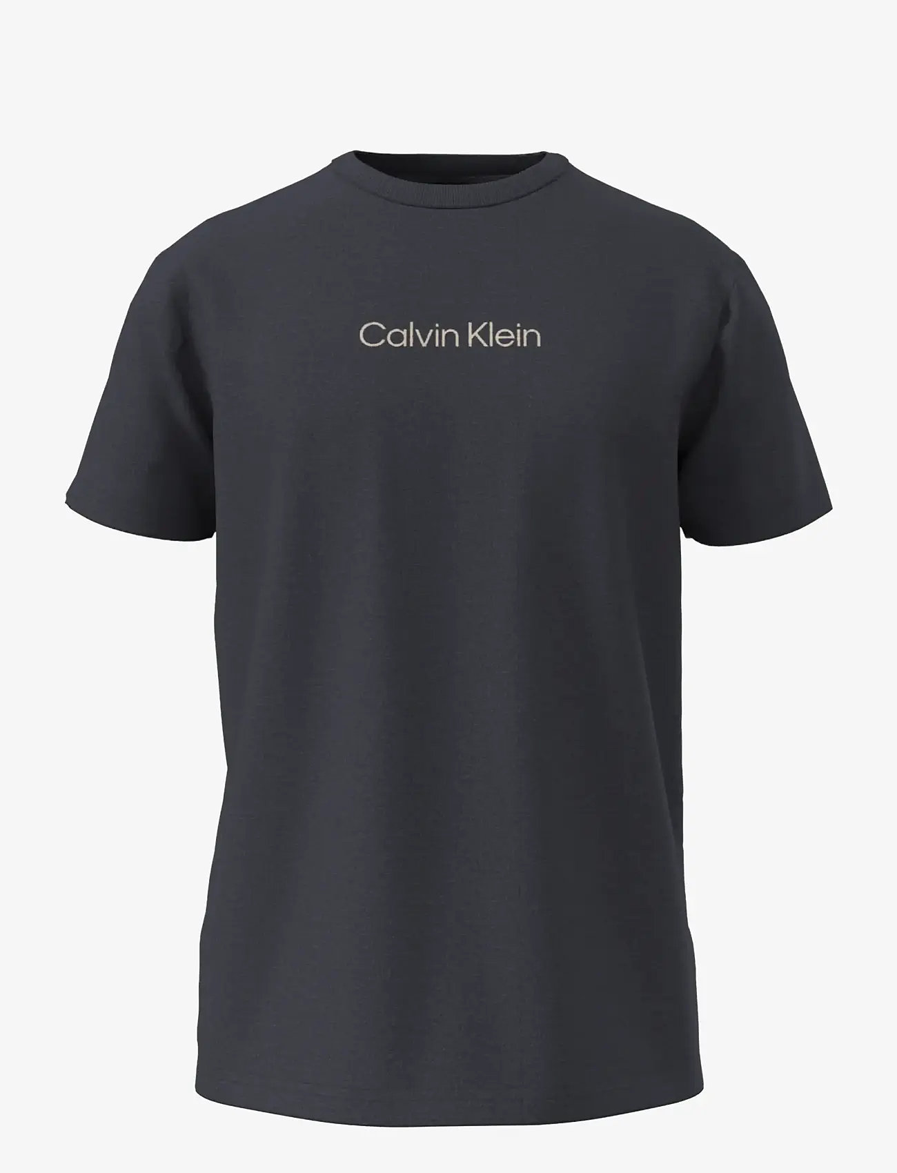 Calvin Klein - S/S CREW NECK - lühikeste varrukatega t-särgid - blue nights - 1