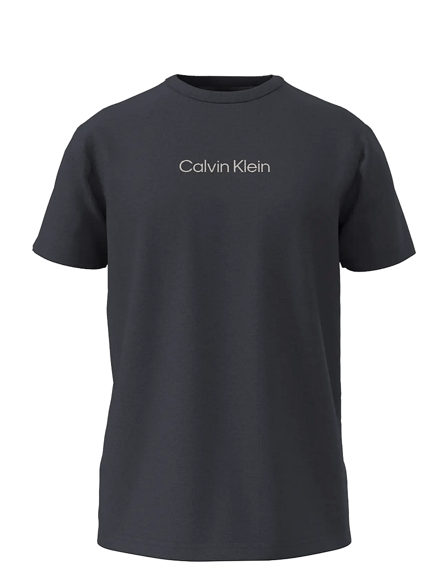 Calvin Klein - S/S CREW NECK - kurzärmelig - blue nights - 1