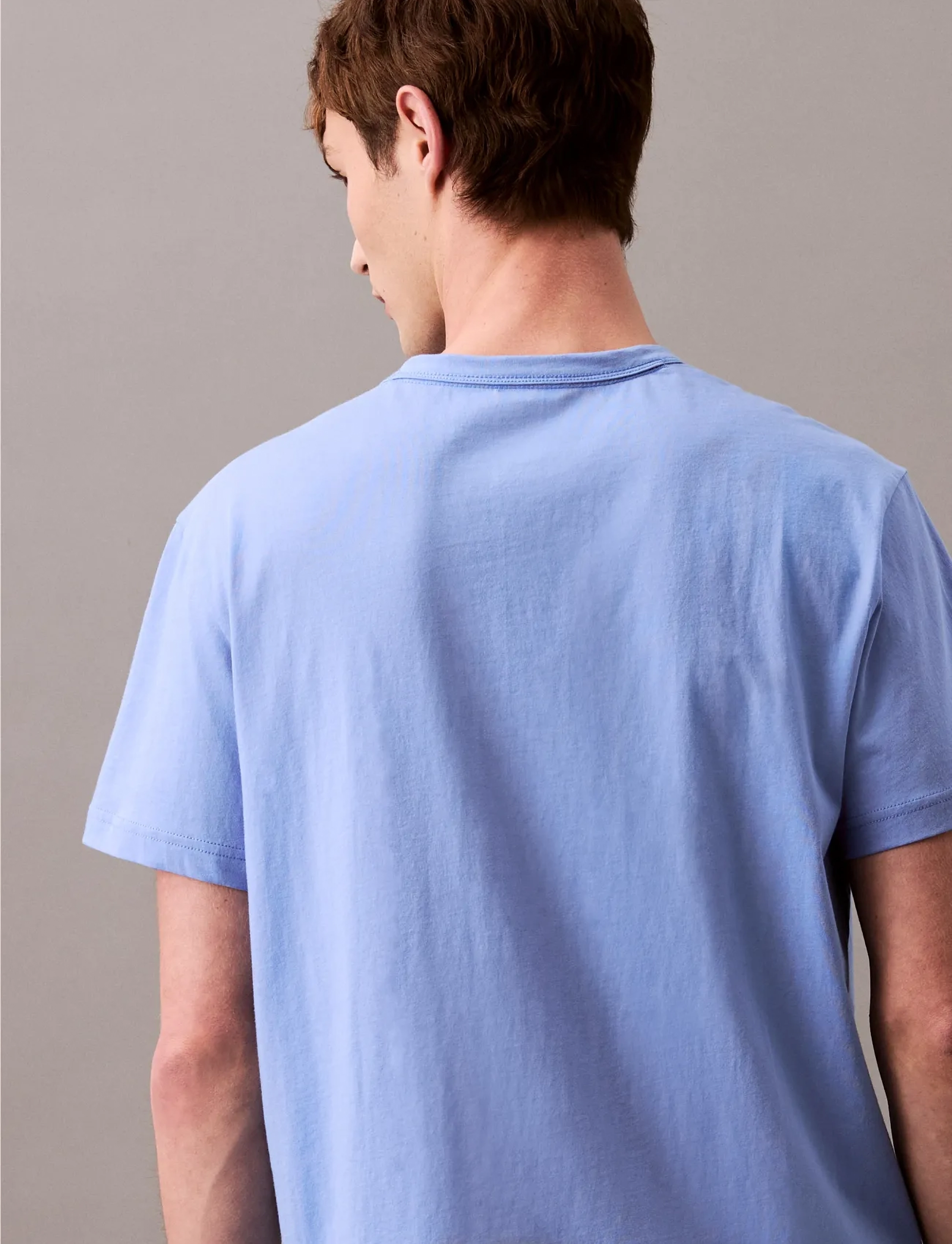 Calvin Klein - S/S CREW NECK - lowest prices - glacier - 2