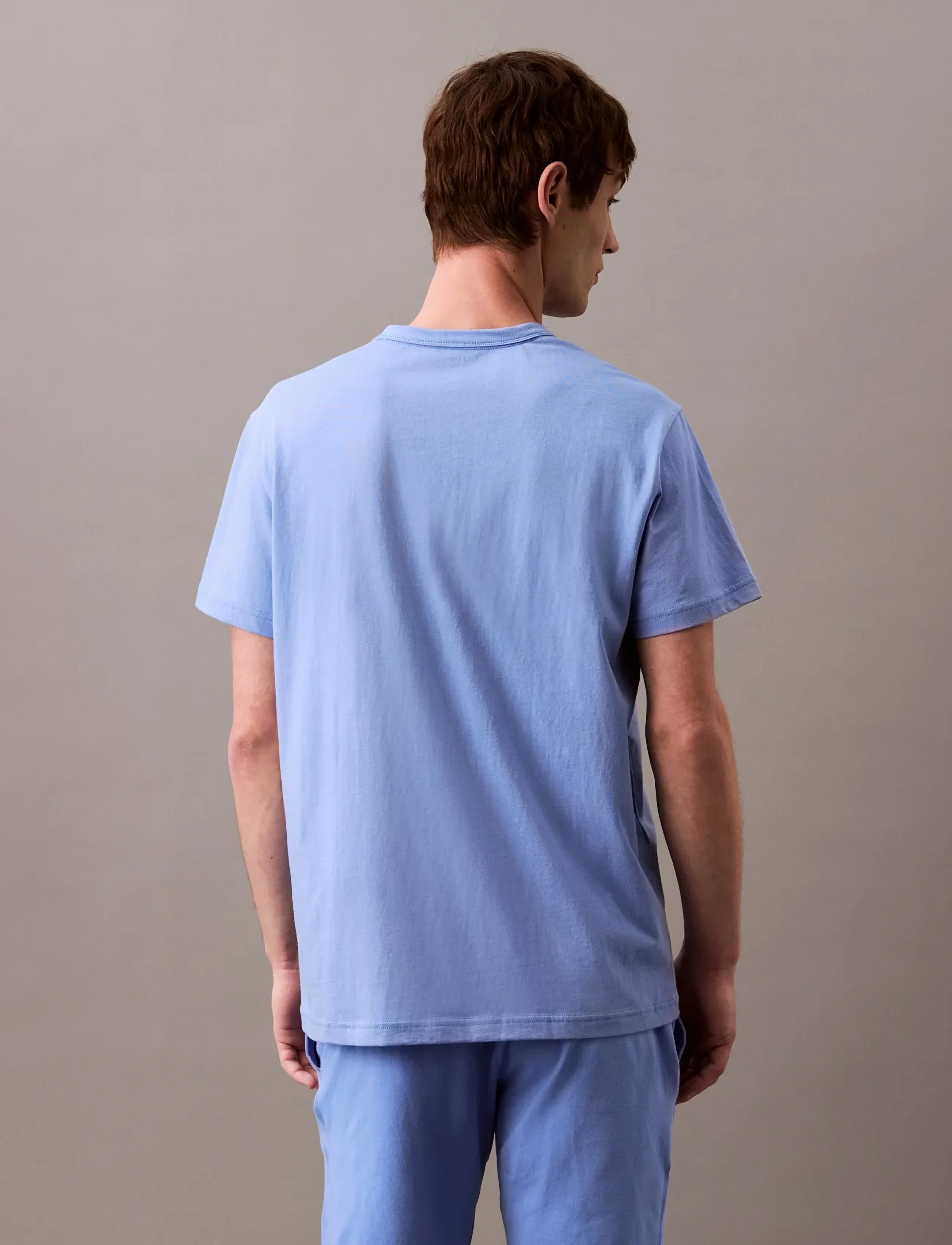 Calvin Klein - S/S CREW NECK - lowest prices - glacier - 3