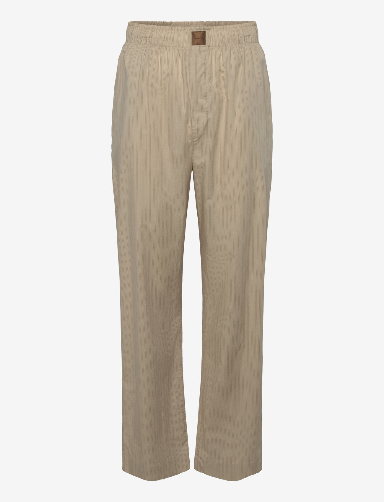 Calvin Klein - L/S PANT SET - white tp/steady stripe_sft mocha bm - 2