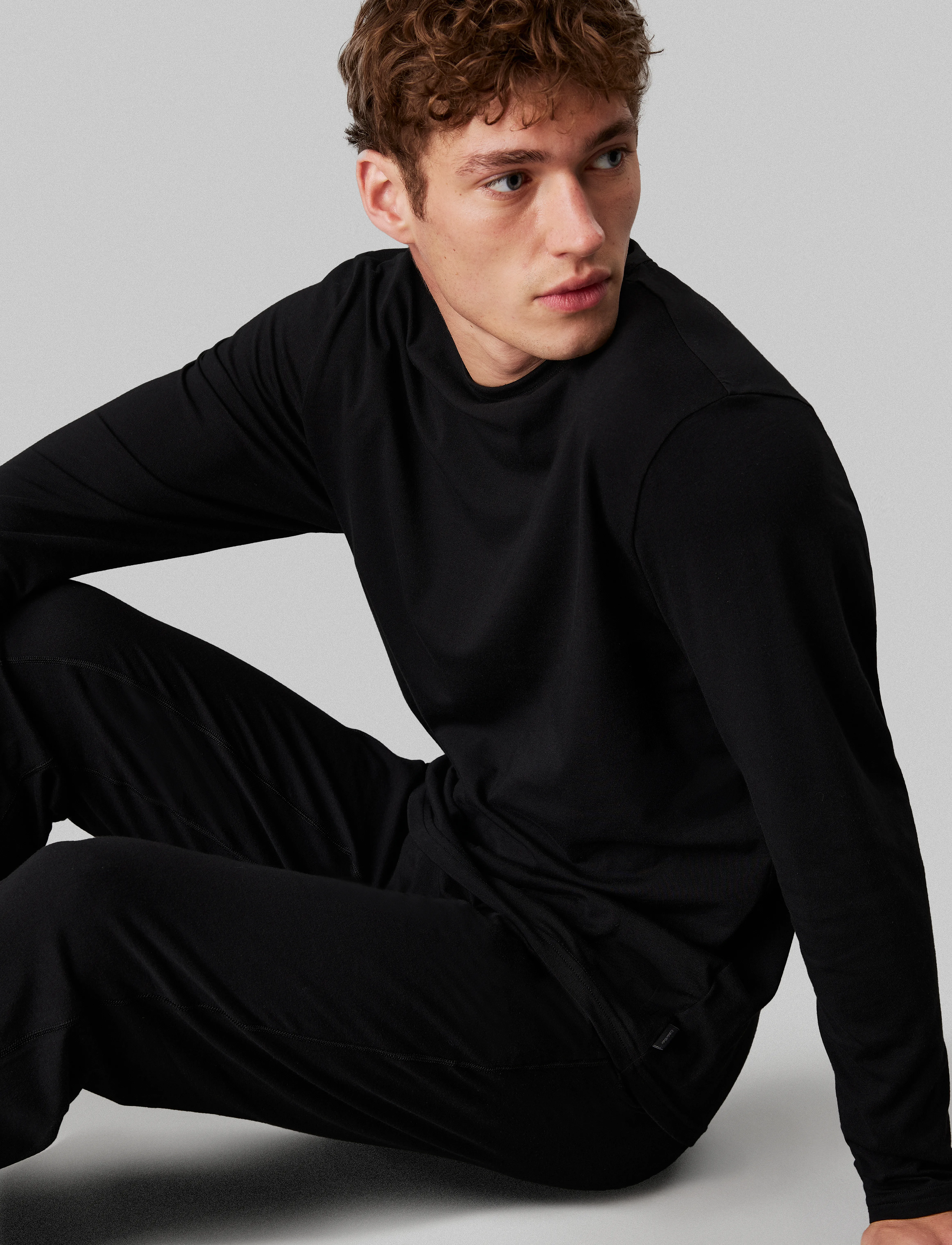 Calvin Klein - L/S JOGGER SET - black - 5
