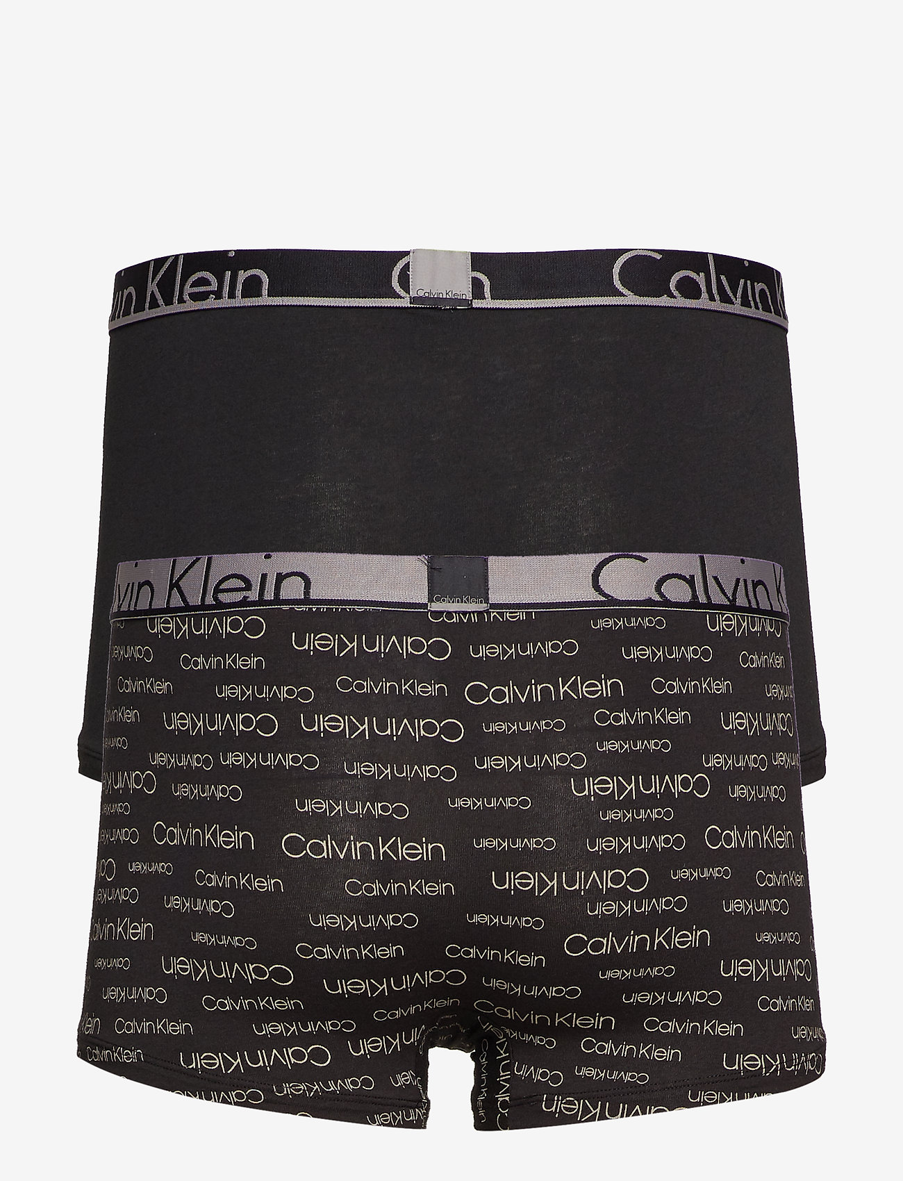 Calvin Klein - 2P TRUNK - lucent logo wet weather / black - 1