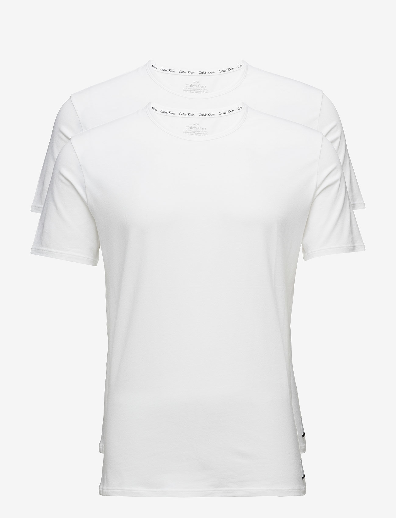 Calvin Klein - 2P S/S CREW NECK T SLIM FIT - white / white - 0