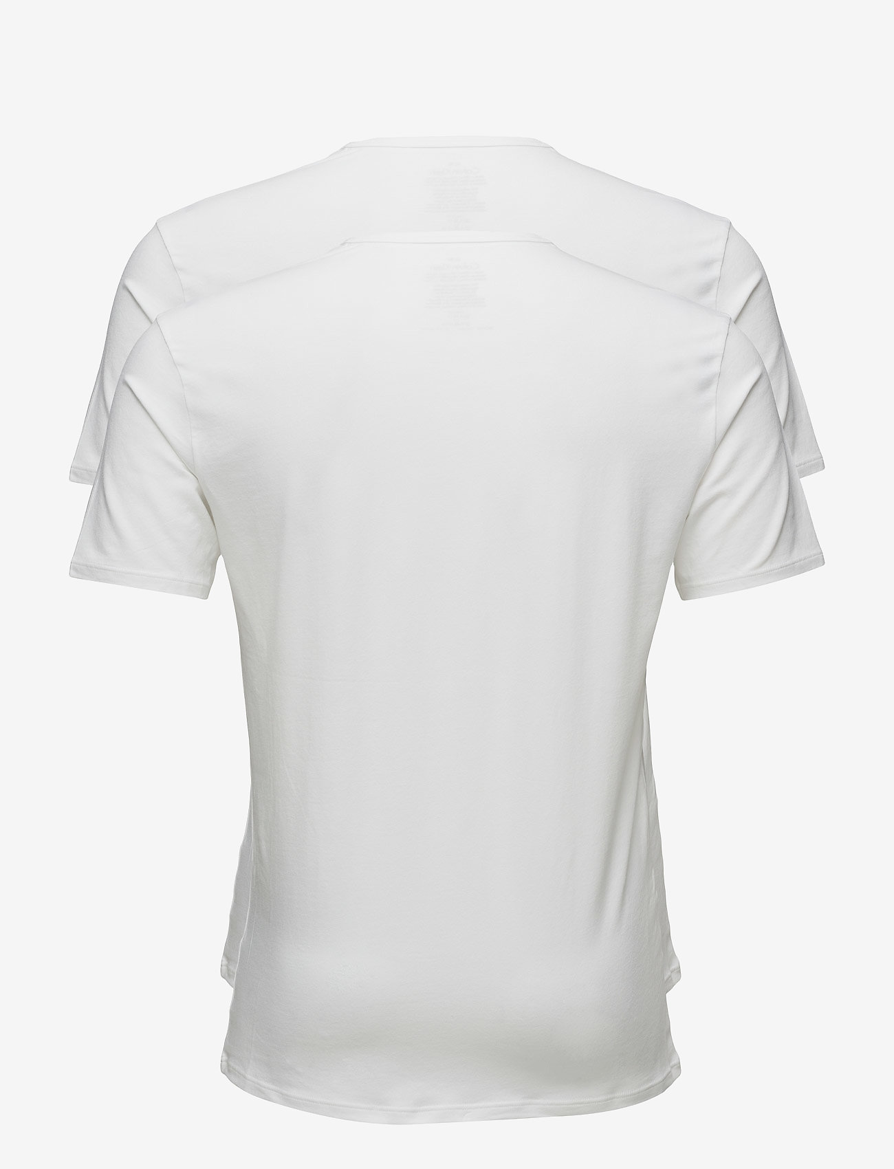 Calvin Klein - 2P S/S CREW NECK T SLIM FIT - white / white - 1