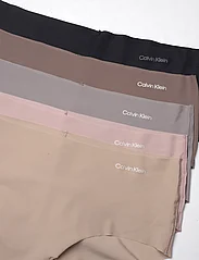 Calvin Klein - 5 PACK HIPSTER - sømløse truser - blk/cavernstone/grysand/subd/cedar - 2