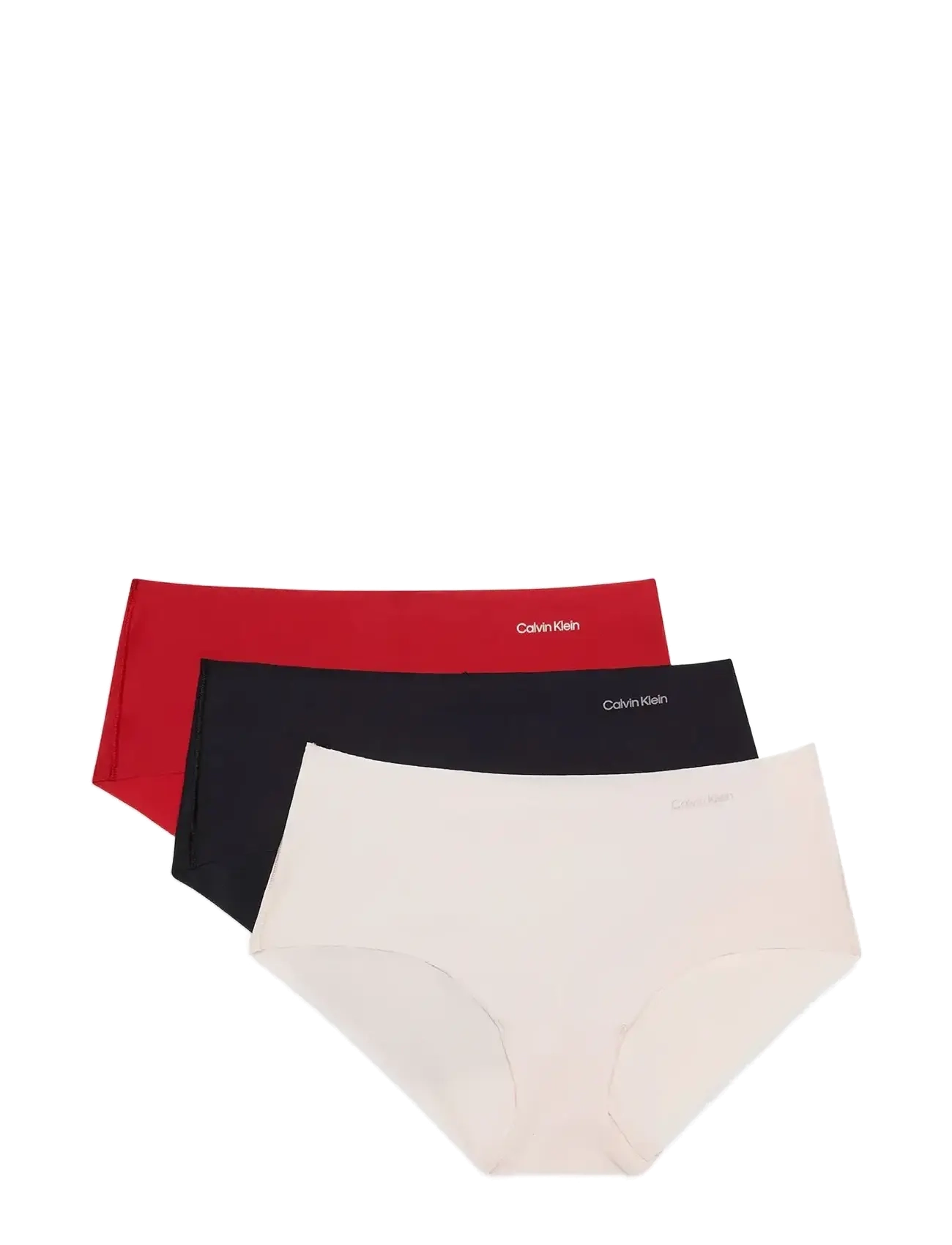 Calvin Klein HIPSTER 3PK - Kampagne - RED STAMP/NYMPH THIGH/ BLACK / pink/rose