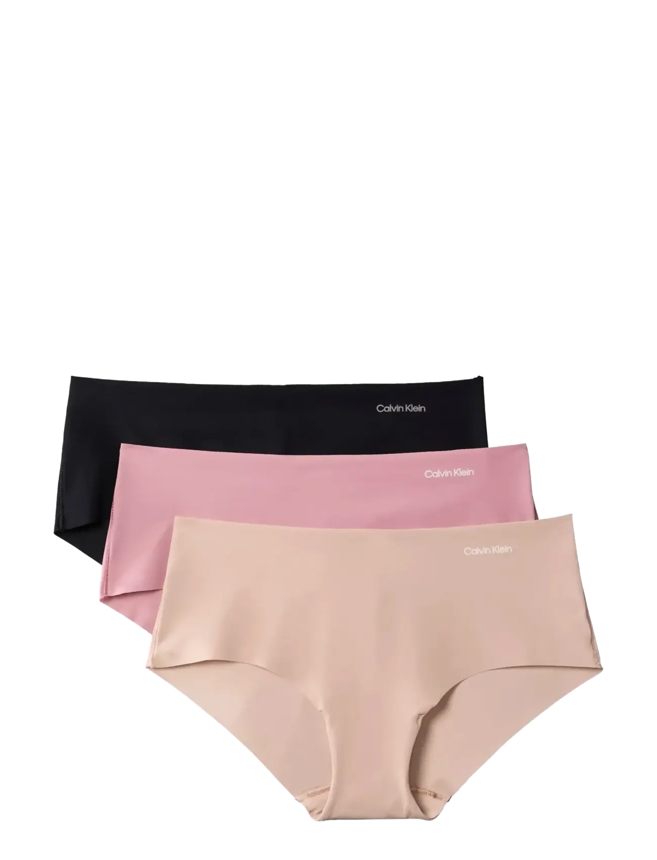 Calvin Klein HIPSTER 3PK - Trusser - BLACK  CEDAR  SOFT MAUVE / pink/rose