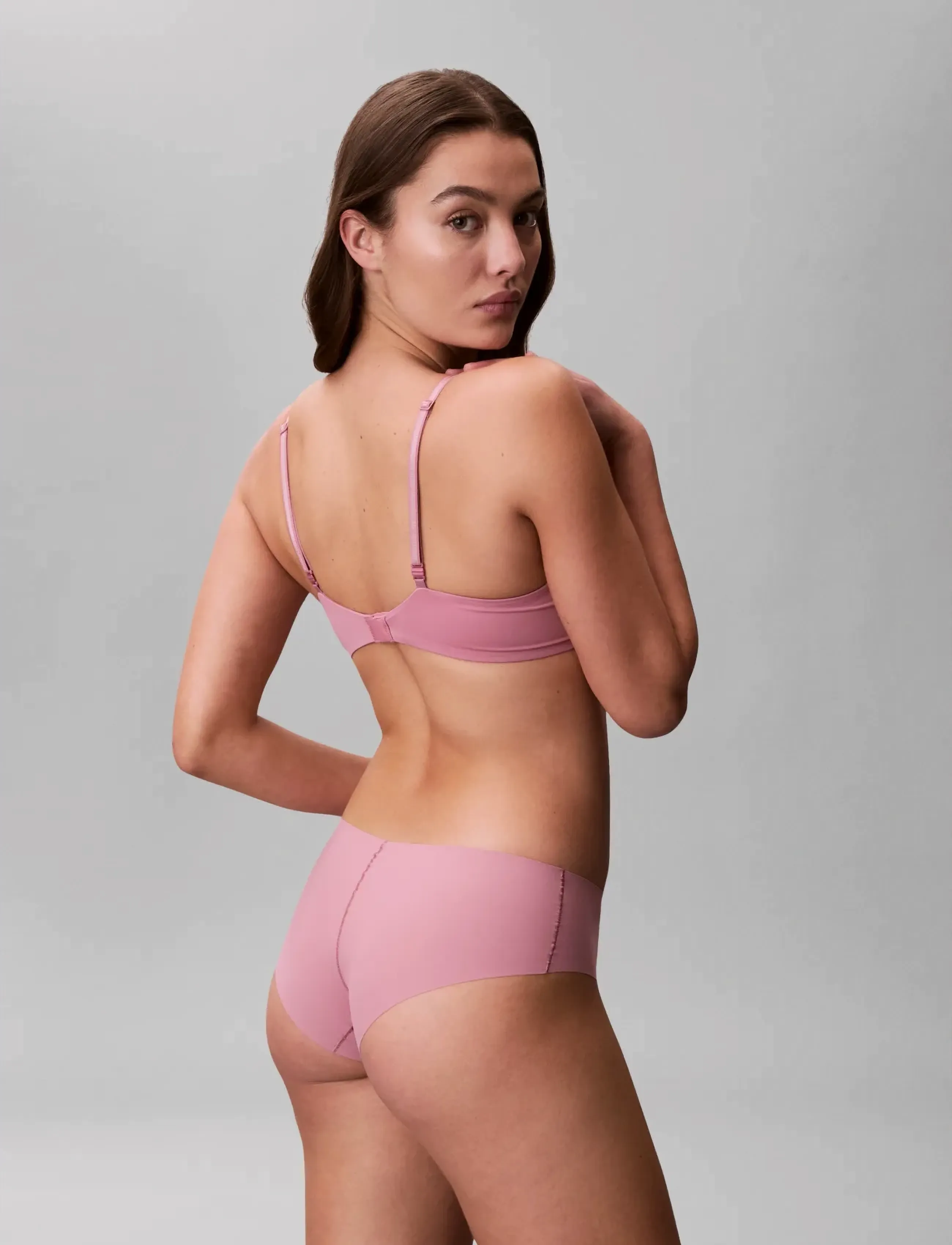 Calvin Klein - HIPSTER 3PK - seamless trusser - black  cedar  soft mauve - 2