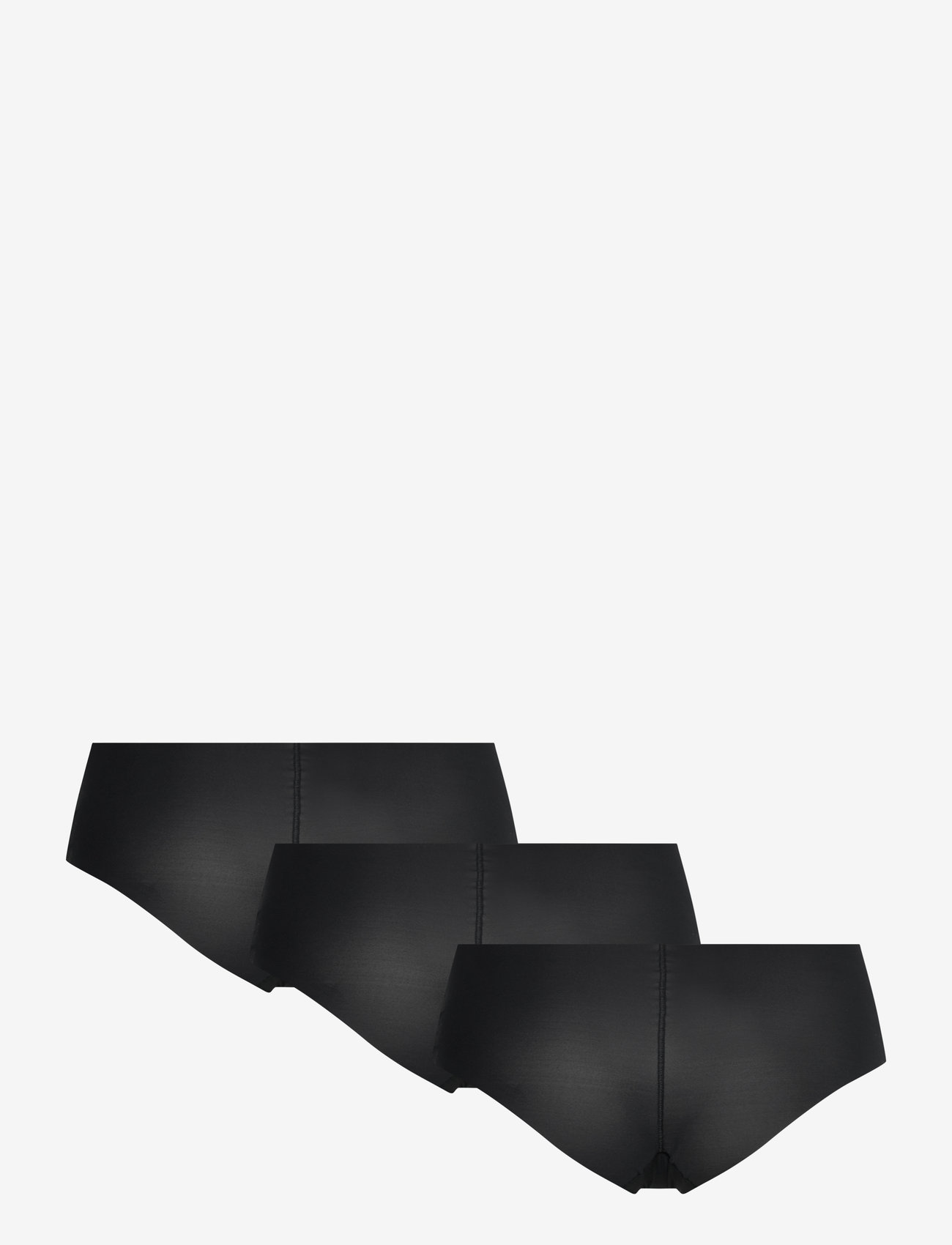 Calvin Klein - HIPSTER 3PK - sømløse truser - black w/ smoke logo (3) - 4