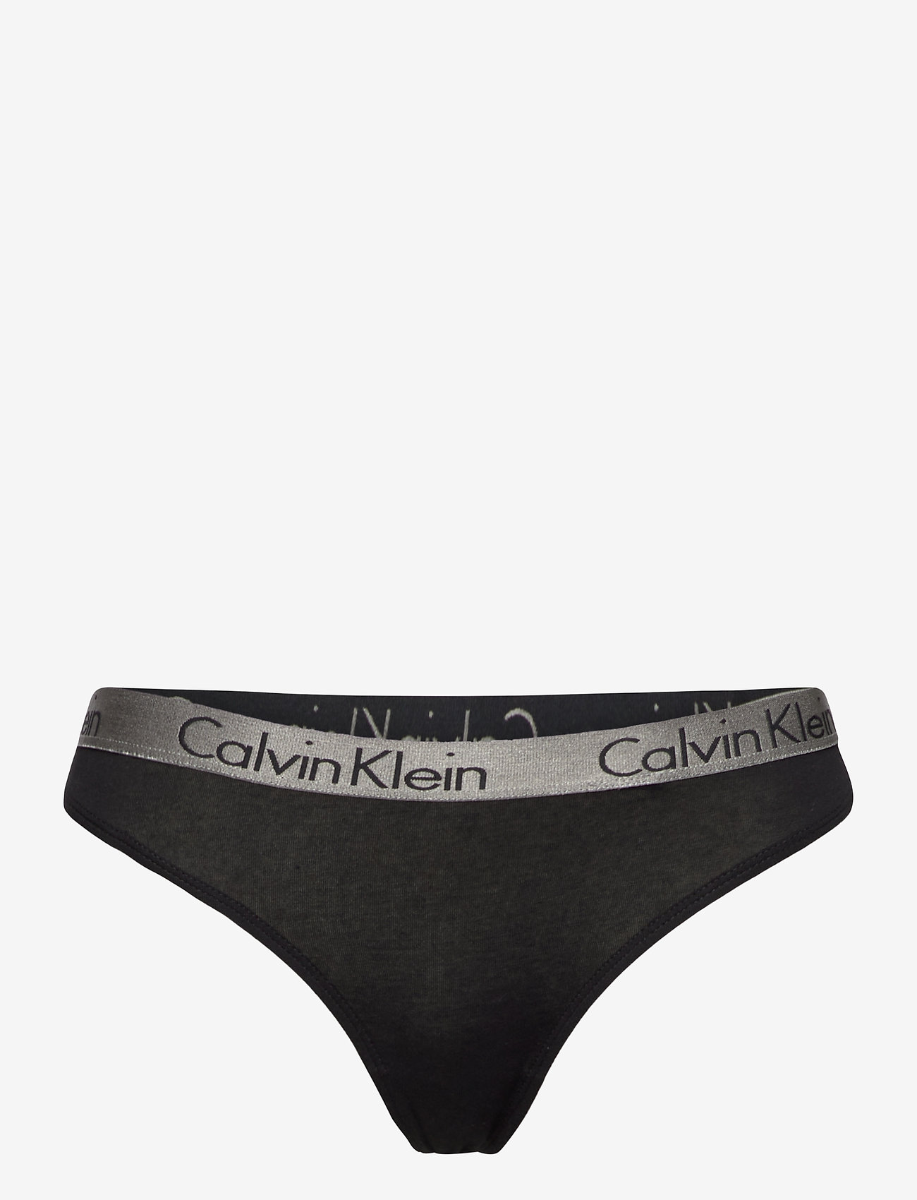 Calvin Klein - THONG 3PK - black/white/pink smoothie - 2
