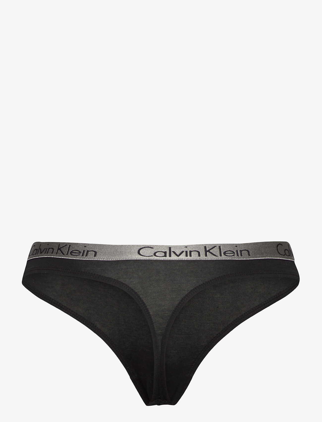 Calvin Klein - THONG 3PK - black/white/pink smoothie - 3
