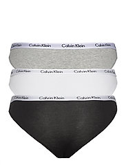 Calvin Klein - BIKINI 3PK - briefs - black/grey/white - 2