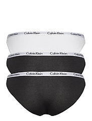 Calvin Klein - BIKINI 3PK - najniższe ceny - black/white/black - 2