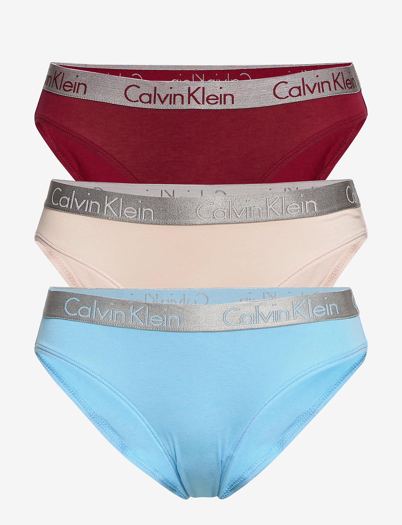 Calvin Klein - BIKINI 3PK - rasp jam/whim/venetian blue - 0