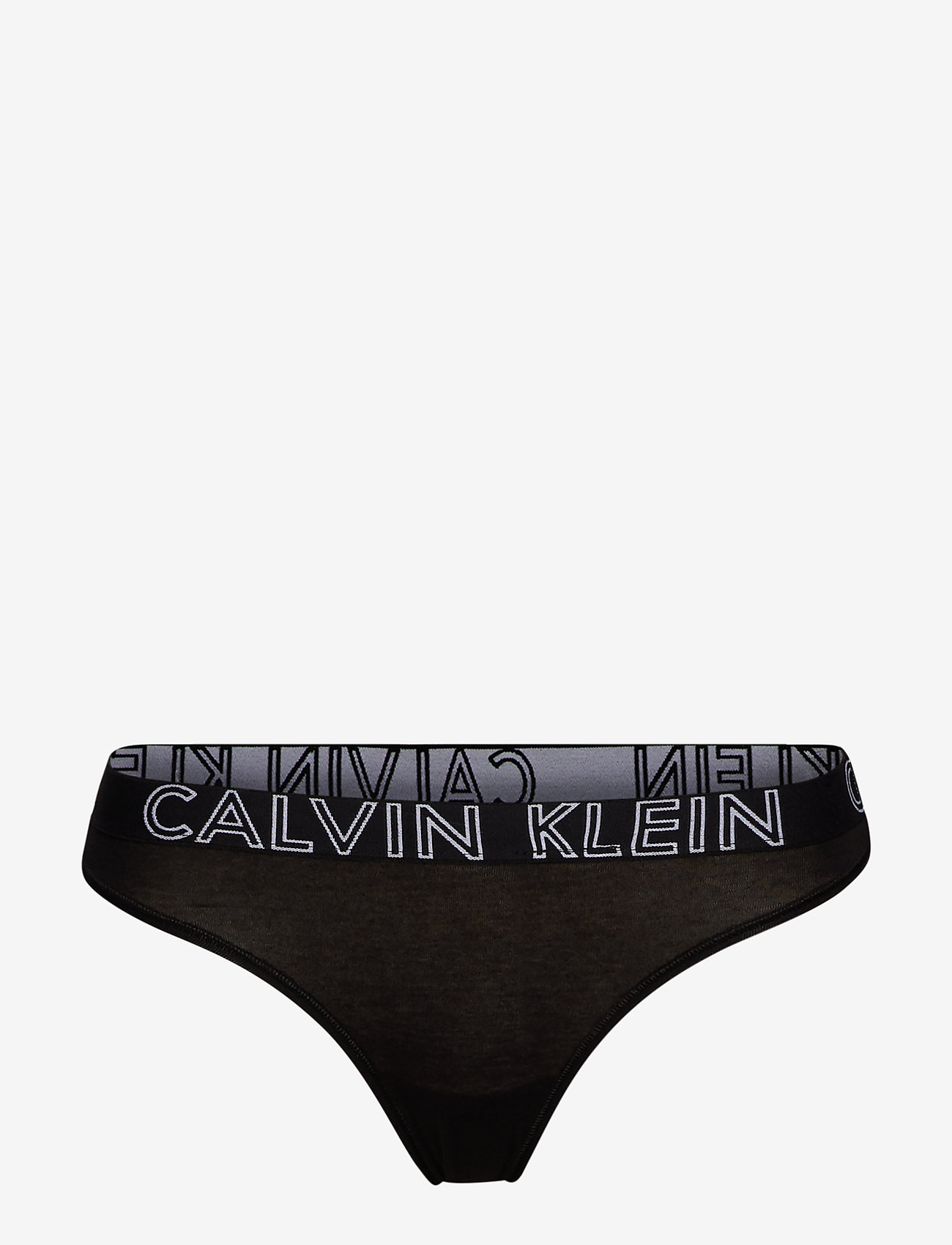 Calvin Klein - THONG - stringtrusser - black - 0