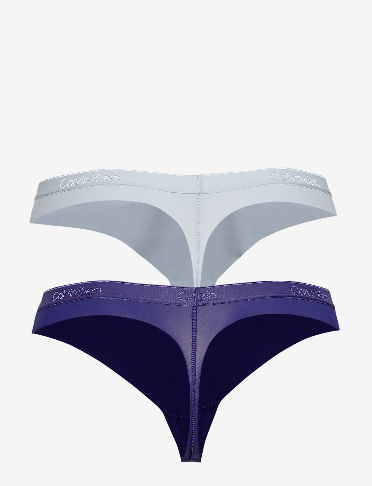 Calvin Klein - THONG 2PK - aimless/purple night - 1