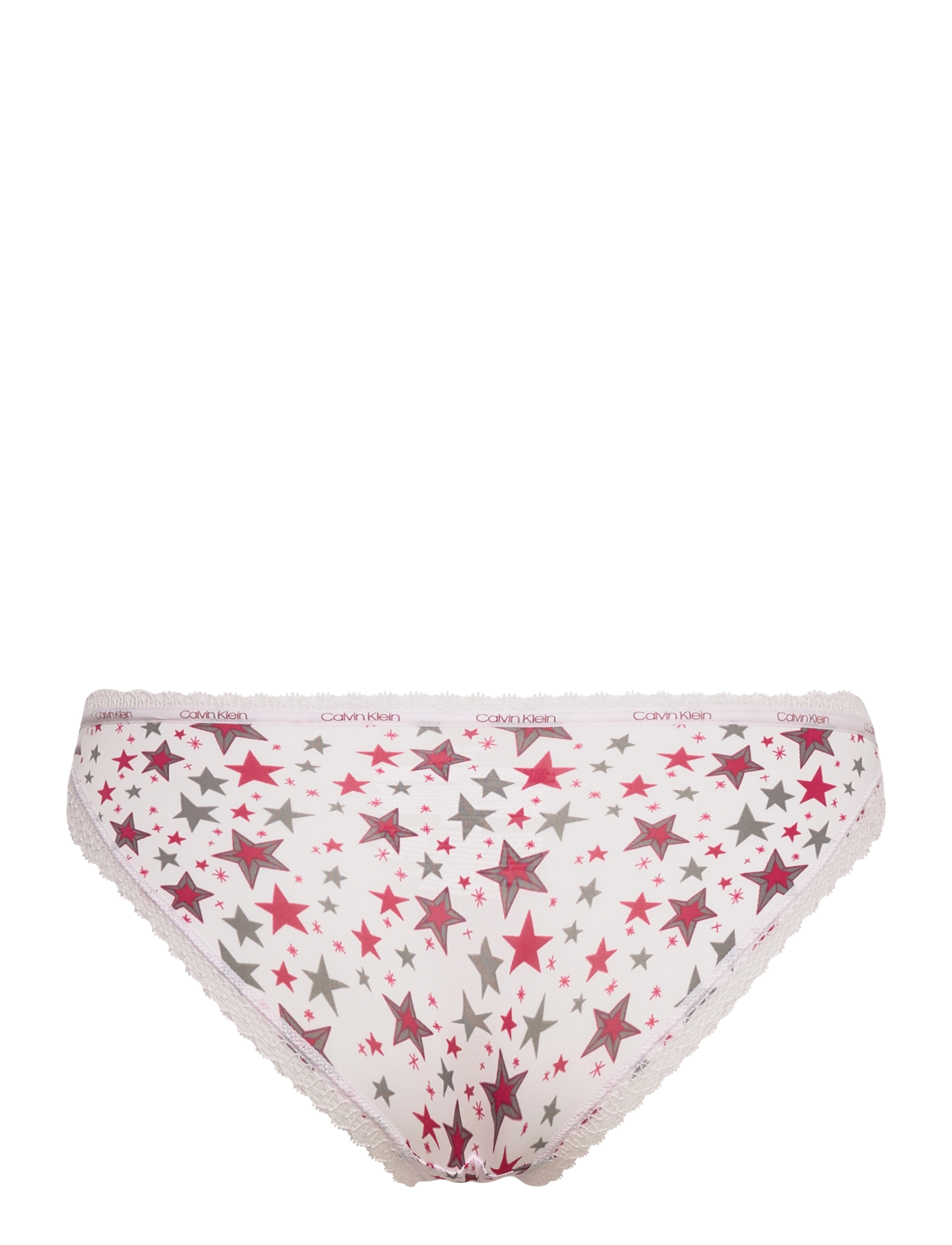 Calvin Klein - BIKINI - starry print_mauve berry - 1