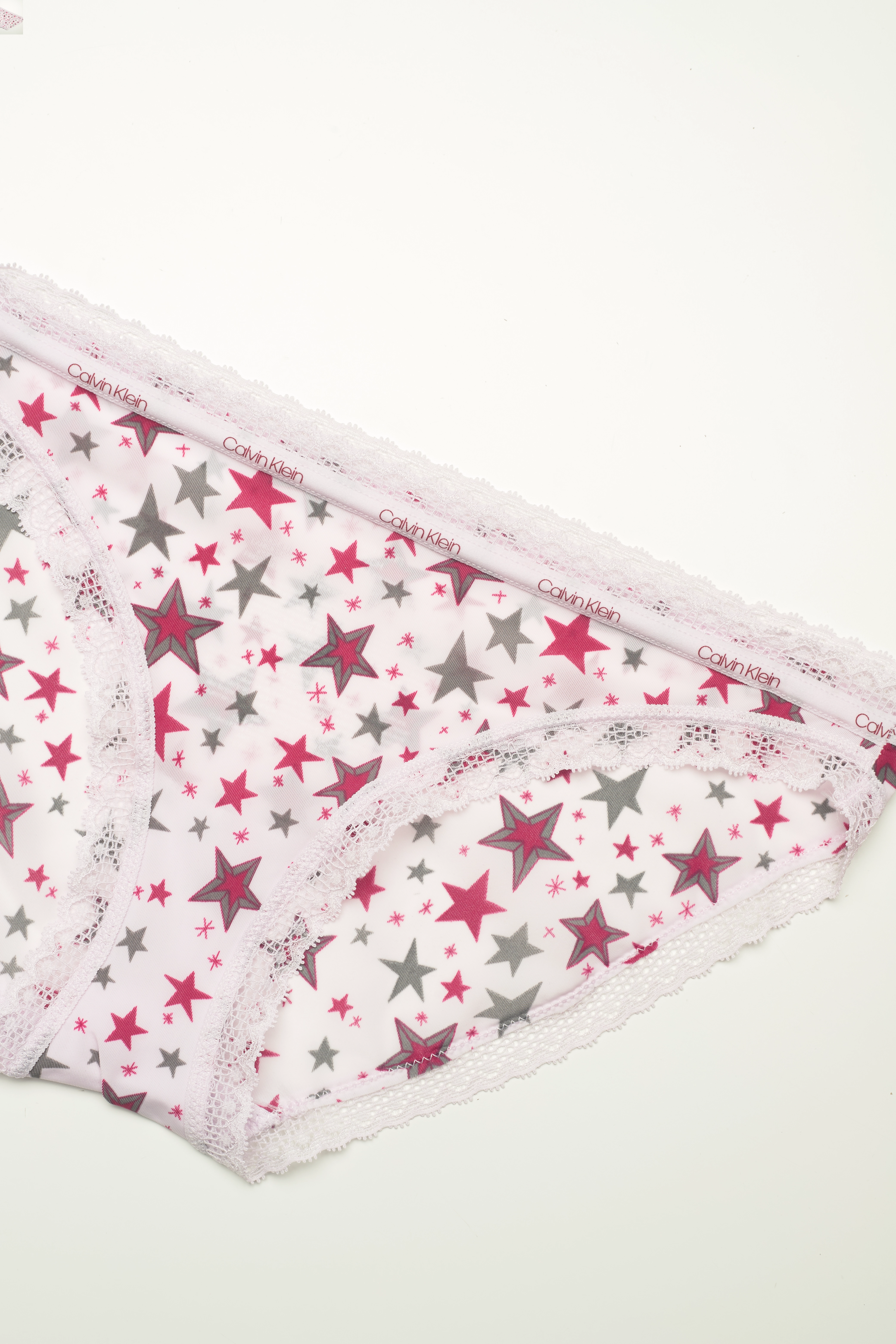 Calvin Klein - BIKINI - starry print_mauve berry - 2
