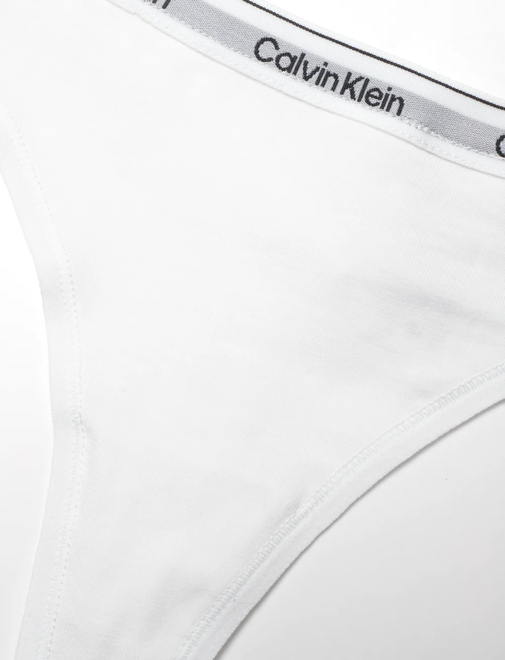 Calvin Klein - THONG - stringit - classic white - 4