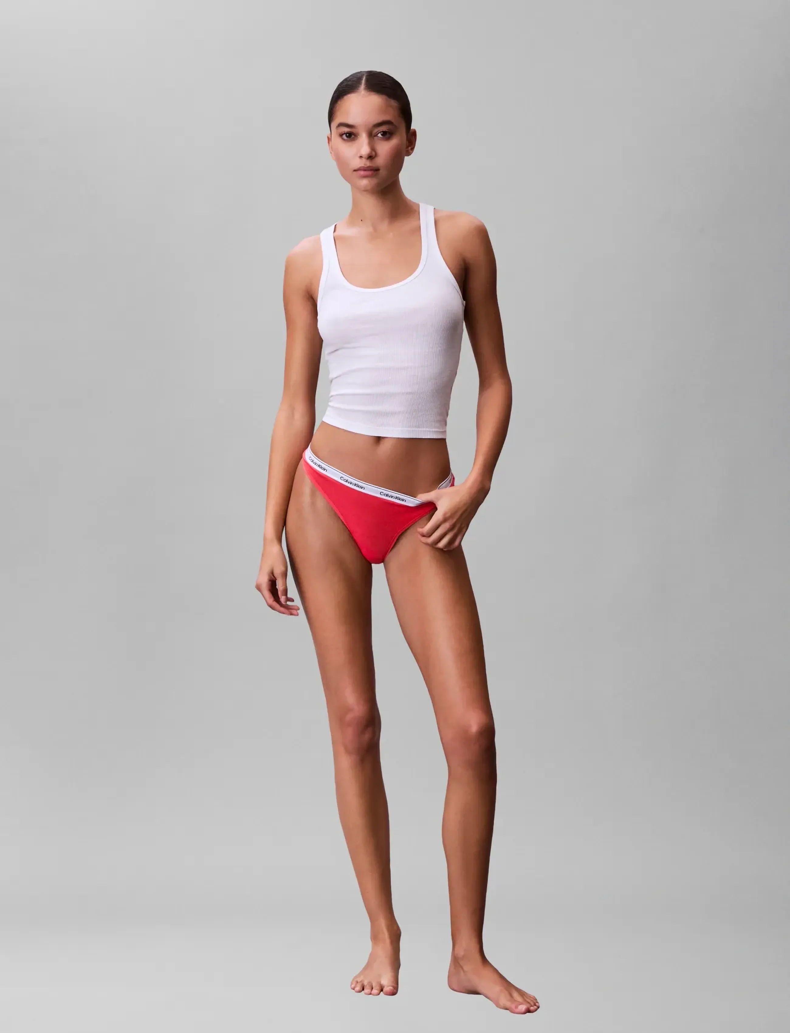 Calvin Klein - THONG - thongs - punch pink - 2