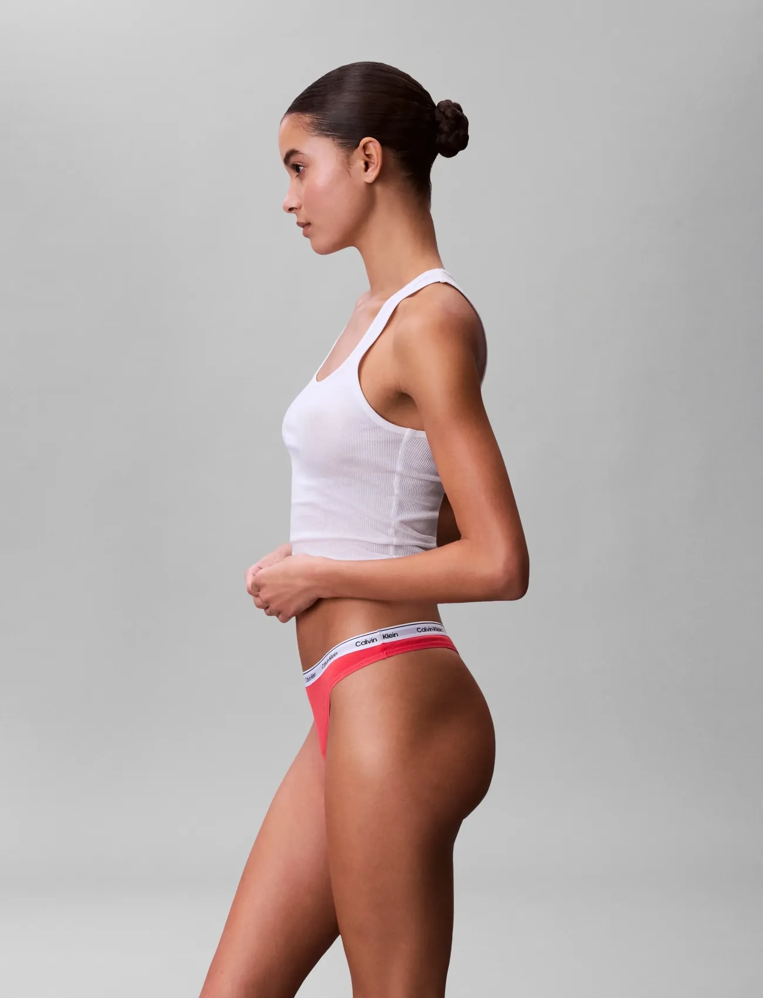 Calvin Klein - THONG - thongs - punch pink - 5