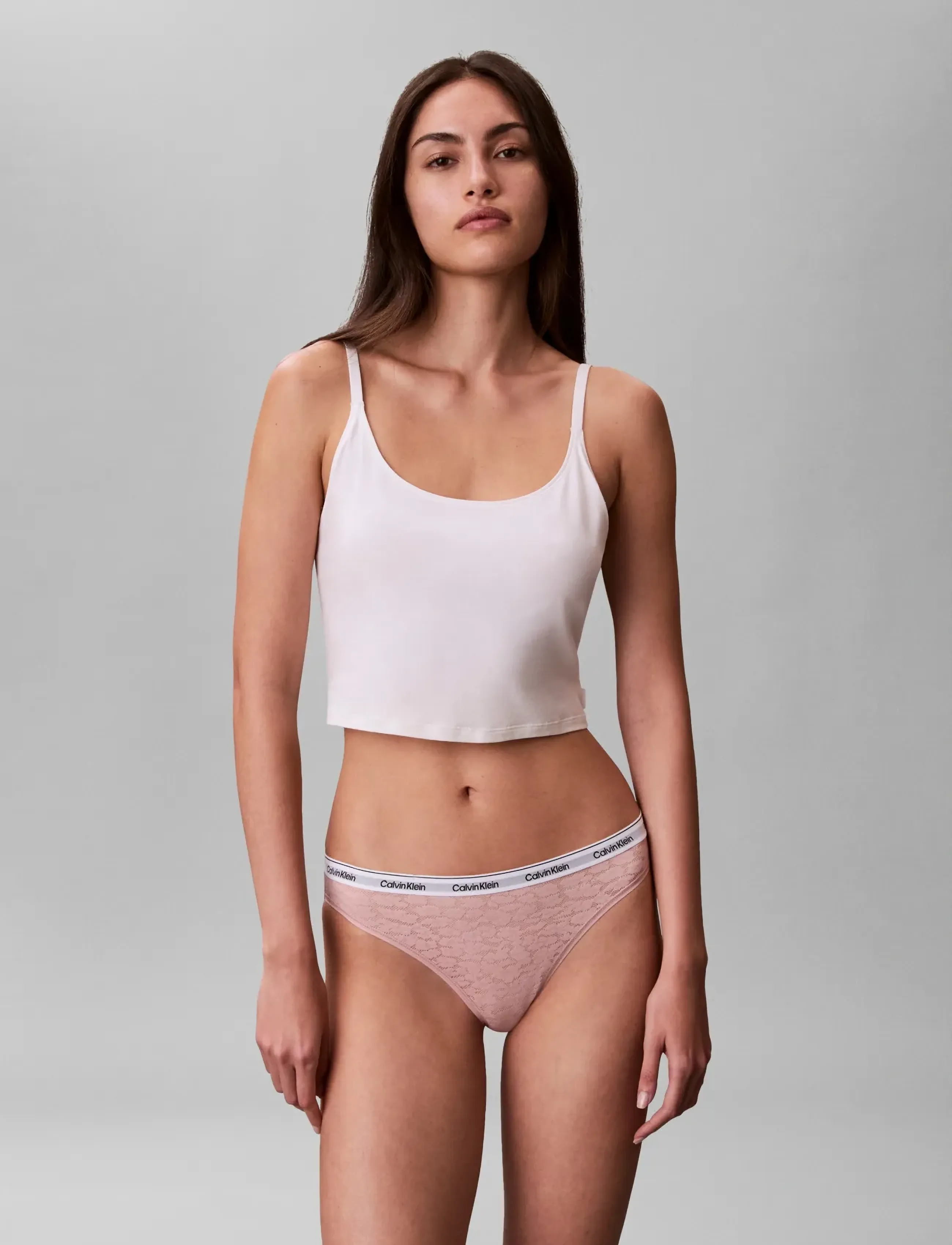 Calvin Klein Bikini, Kvinder, Bikini Trusse, Pink, Str: L