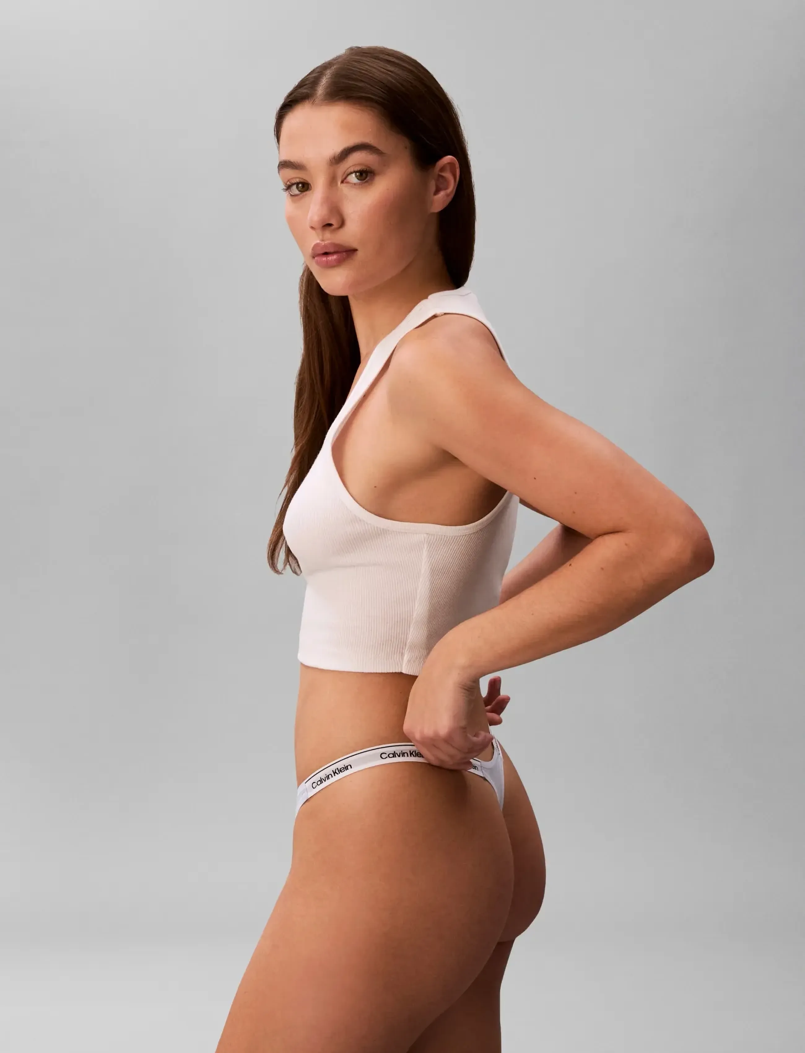 Calvin Klein - DIPPED STRING THONG - stringtrosor - breezy blue - 5