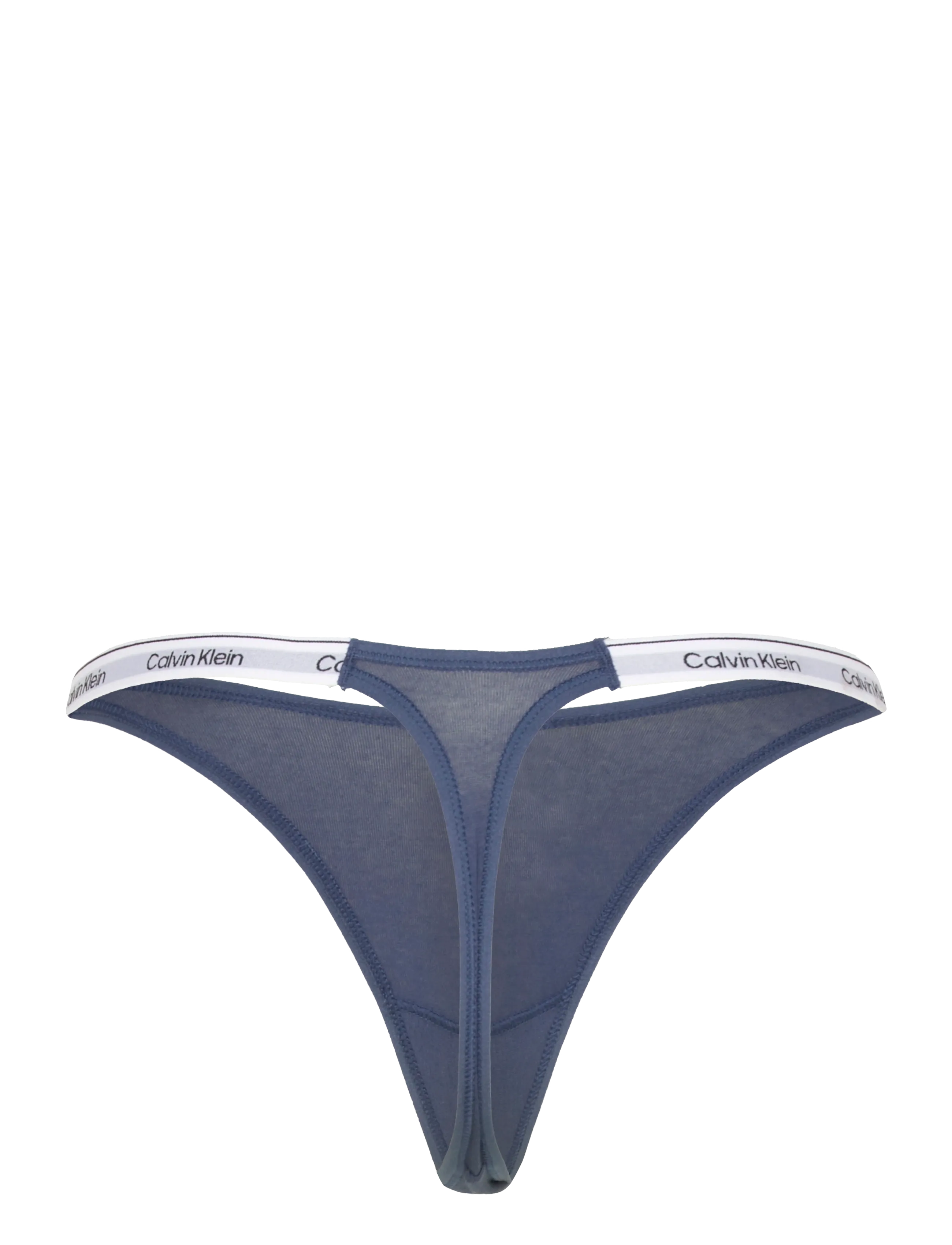 Calvin Klein - DIPPED STRING THONG - dark denim - 1