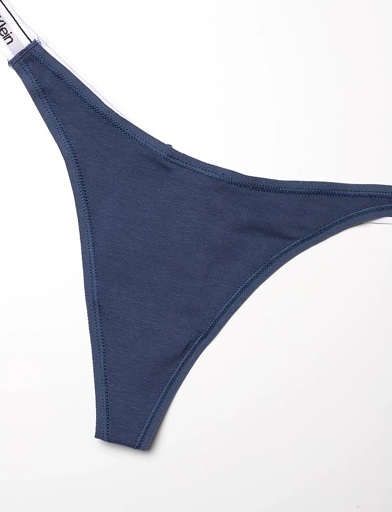Calvin Klein - DIPPED STRING THONG - stringid - dark denim - 2