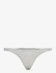 Calvin Klein - STRING THONG (DIPPED) - mažiausios kainos - grey heather - 0