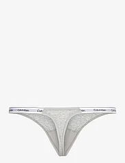Calvin Klein - STRING THONG (DIPPED) - mažiausios kainos - grey heather - 1